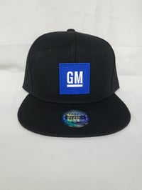 Image 1 of GM General Motors all black snapback