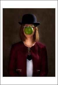 Tribute to Magritte - Rag Metallic - Edition of 30