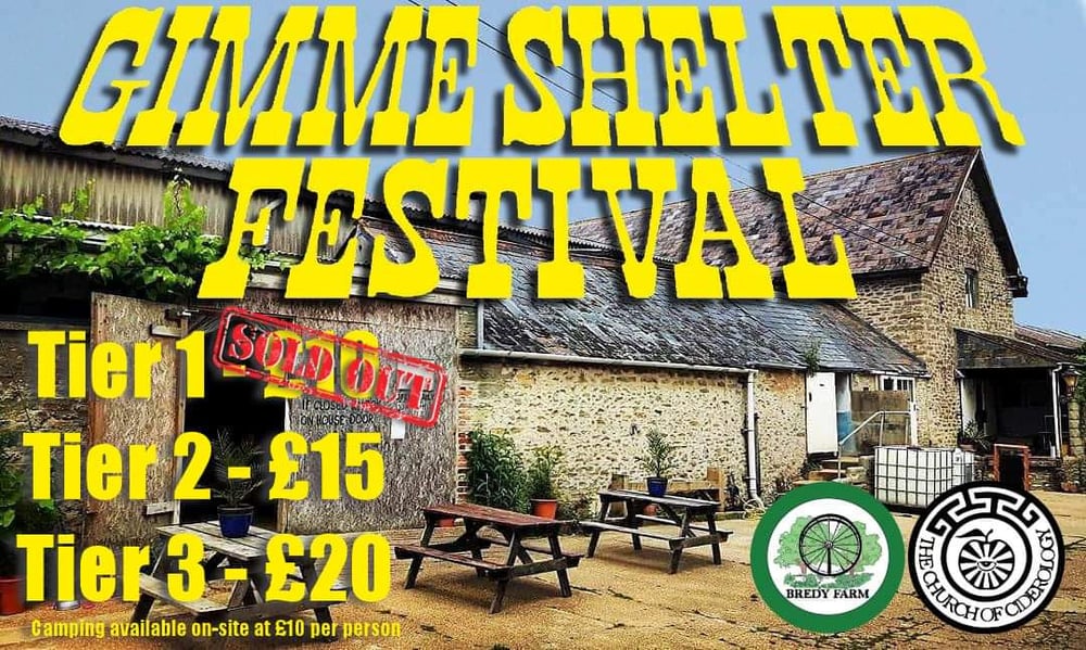 Image of Gimme Shelter Festival - Saturday 3rd August 2019