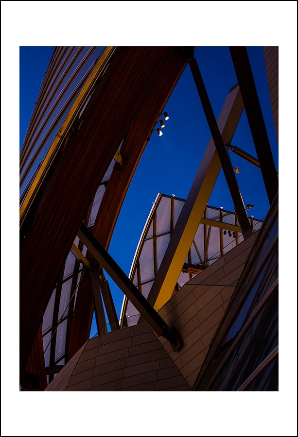 Image of Blue Hour Fondation Louis Vuitton - Rag Metallic - Edition of 30
