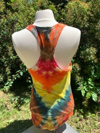 Image of Medium Rasta Racerback Tank Top