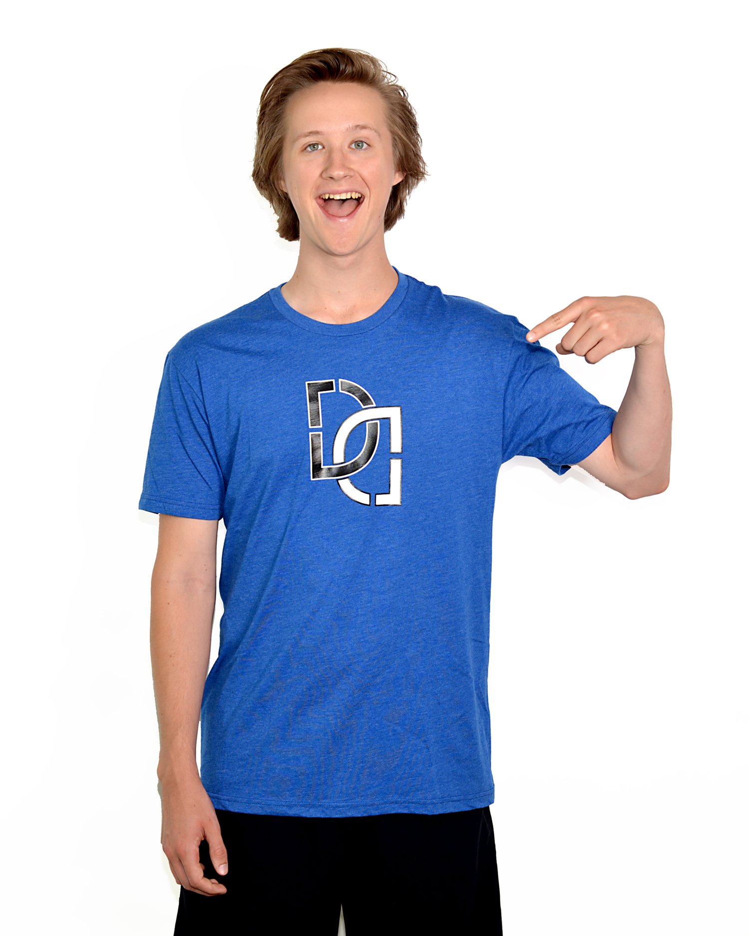 Image of Dane Dorian T-Shirt Blend Blue