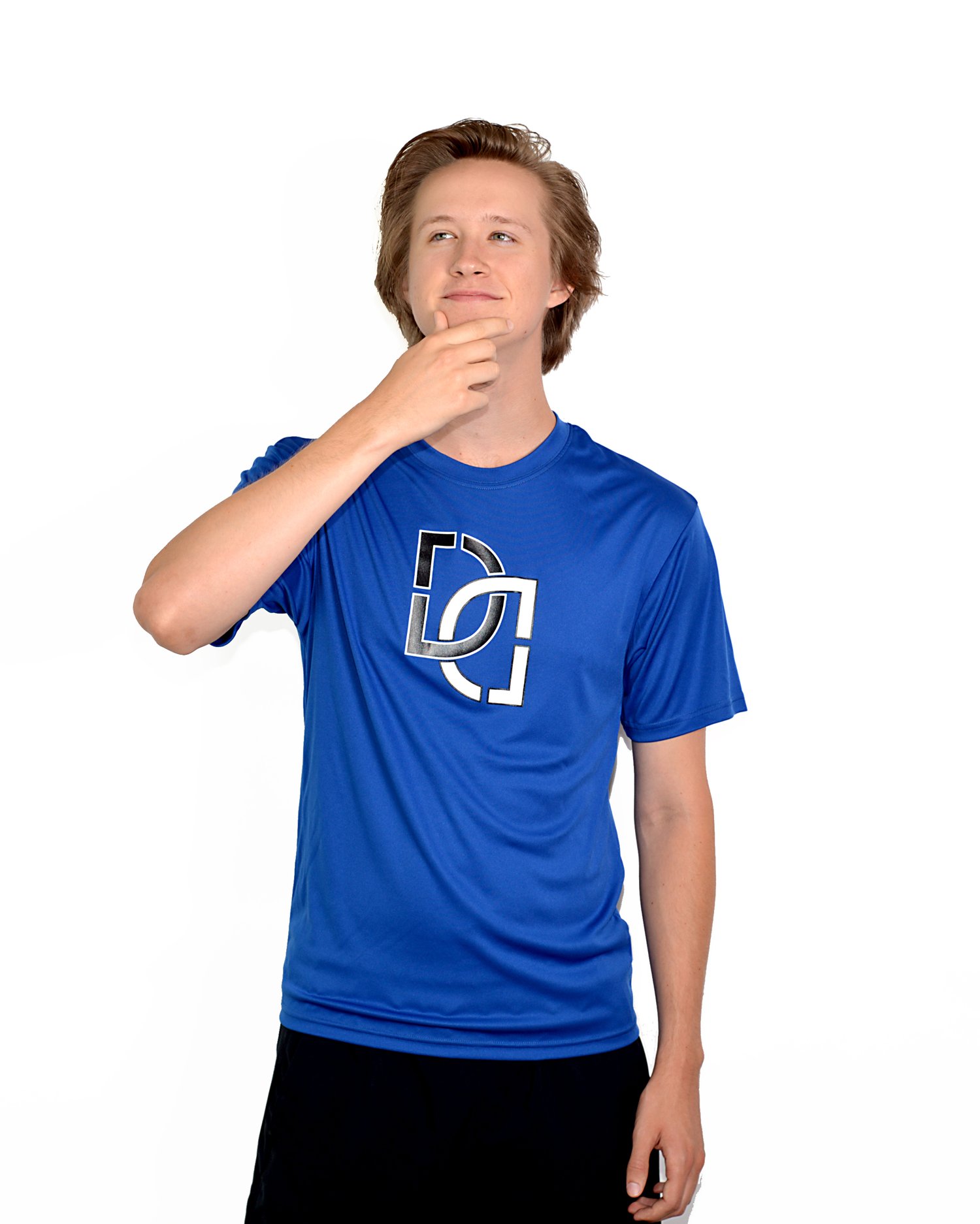 Image of Dane Dorian T-Shirt Polyester Blue