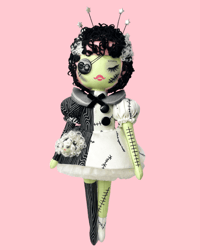 Image 3 of RESERVED FOR DIANE MEDIUM ART DOLL SPOOKY SIS