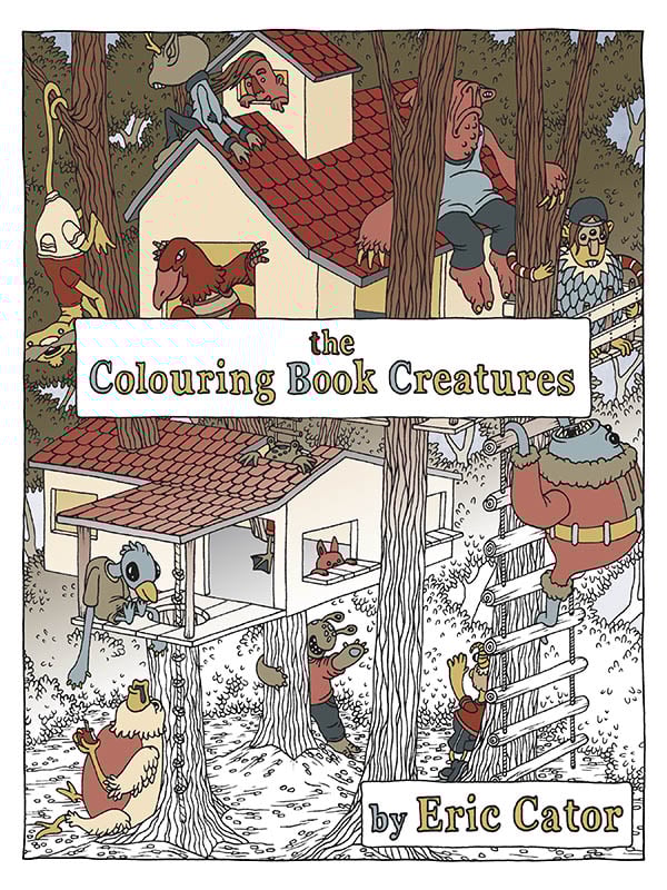 Image of Colouring Book Creatures - Colouring Book