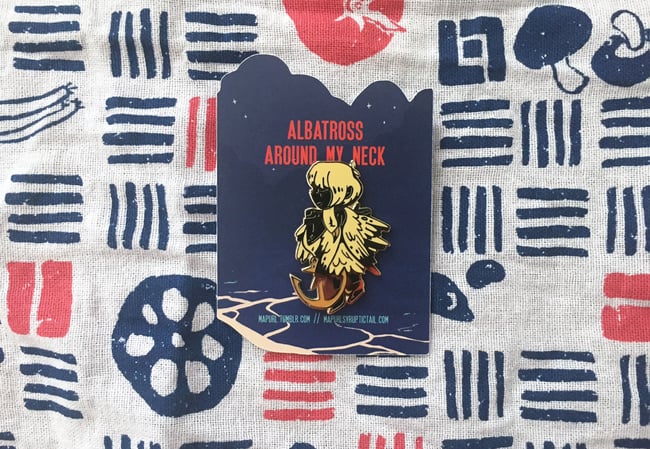 Sea and the Sky Enamel Pin Set