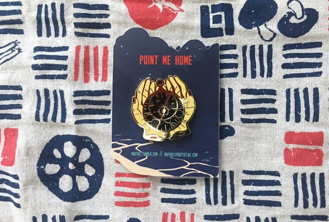 Sea and the Sky Enamel Pin Set