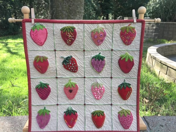 Image of Strawberry Study Pattern