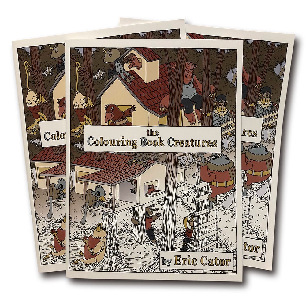 Image of Colouring Book Creatures - 3 Pack of Colouring Books!