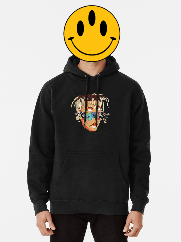 Juice wrld hotsell hoodie black