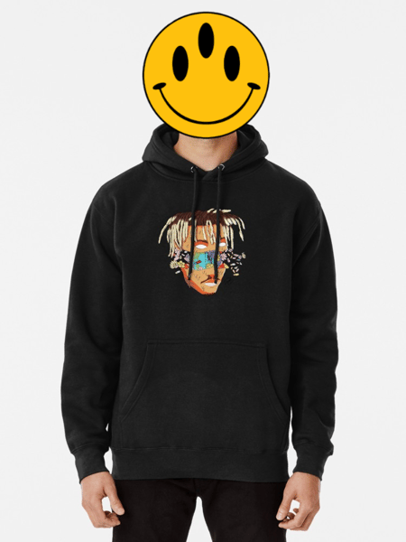 Image of Juice WRLD - Pullover Hoodie (Black)