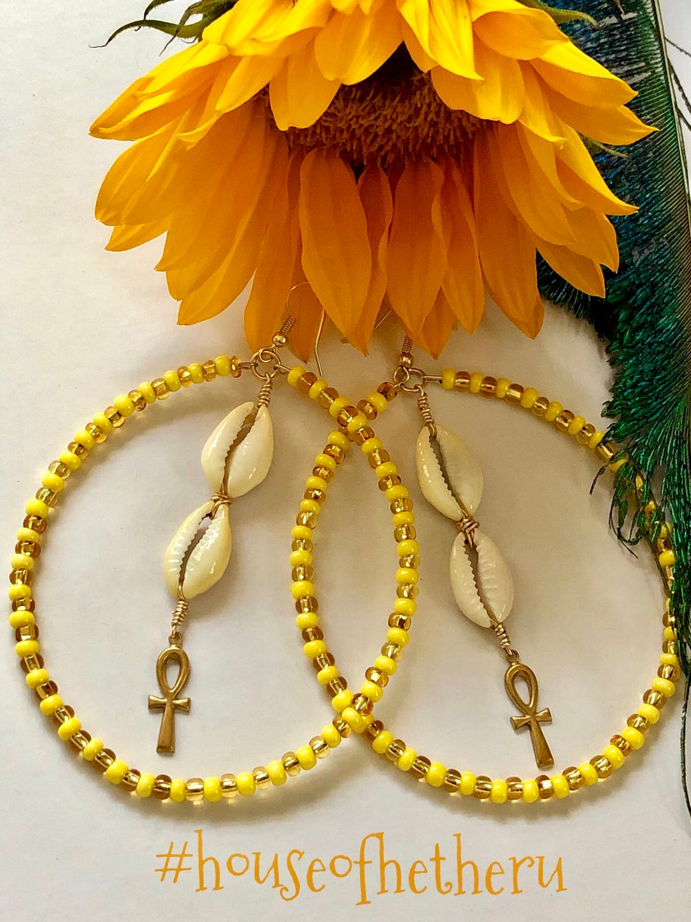 Image of Sweet Water Earrings (Ankhs or Pineapples)