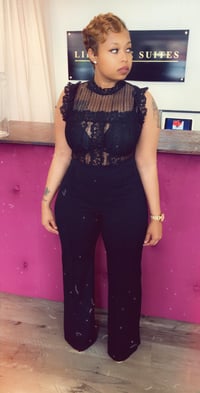Lace and Crochet Jumpsuit 