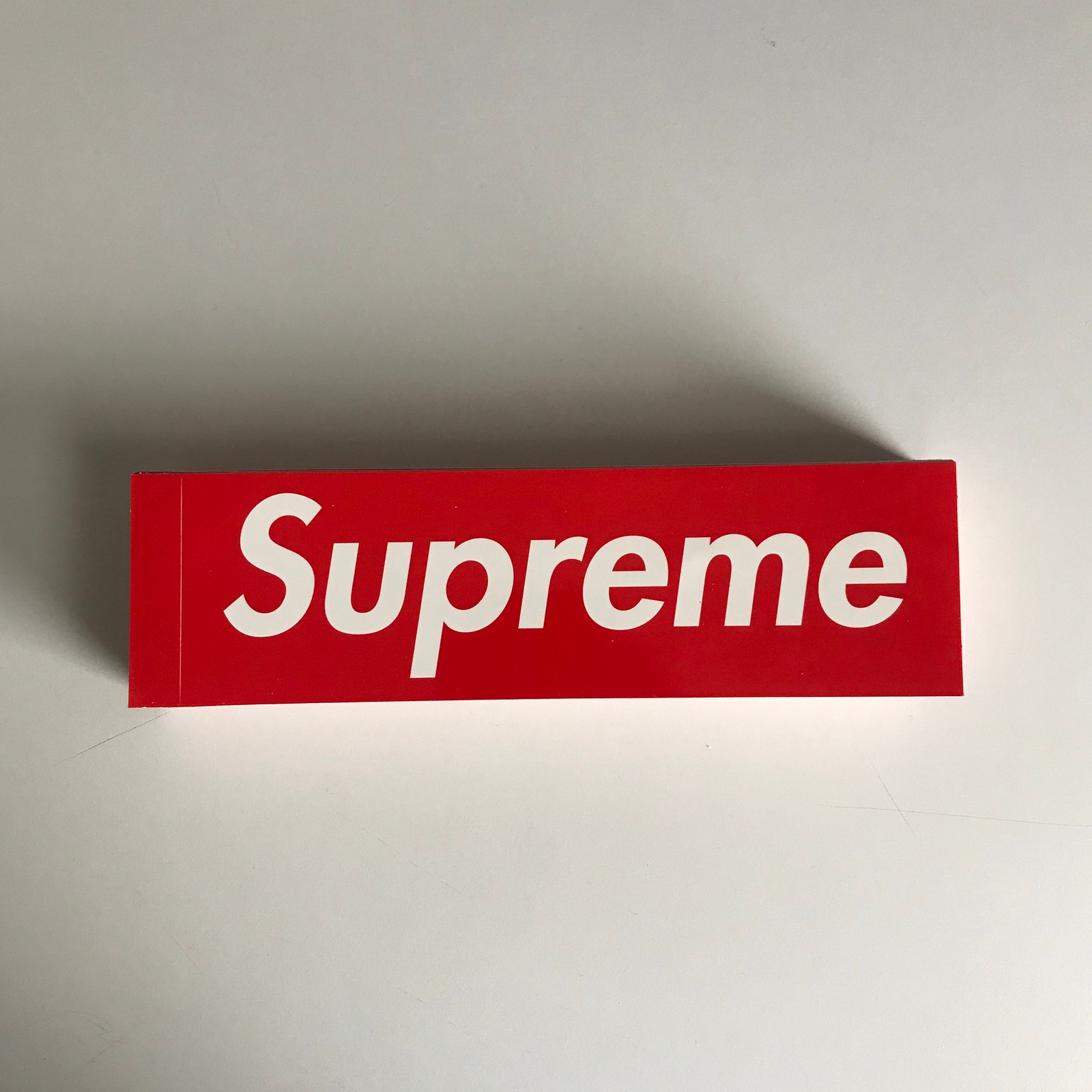 SUPREME Box logo sticker - スケートボード