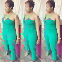 Strapless Fitted Jumpsuit 