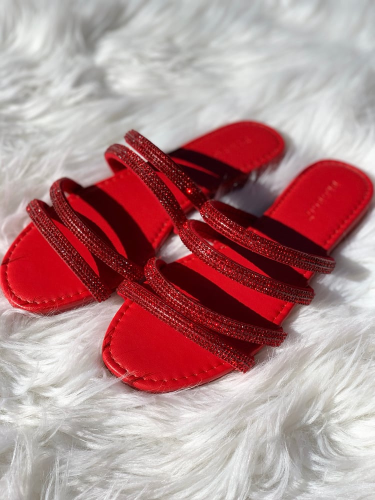 Image of Red Diamond Sandals 