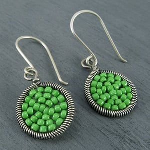 Image of Medium dot Earring - 32 Colors Available