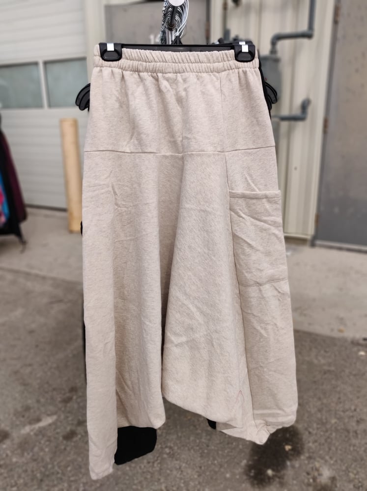fleece harem pants