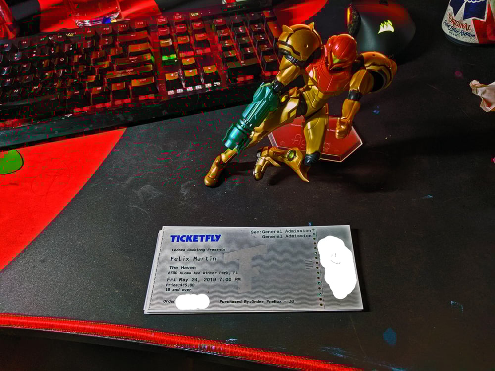 Image of Felix Martin and Sarah Longfield tickets (also us :P)