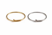 Image 2 of Slim Nail Bracelet Bangle