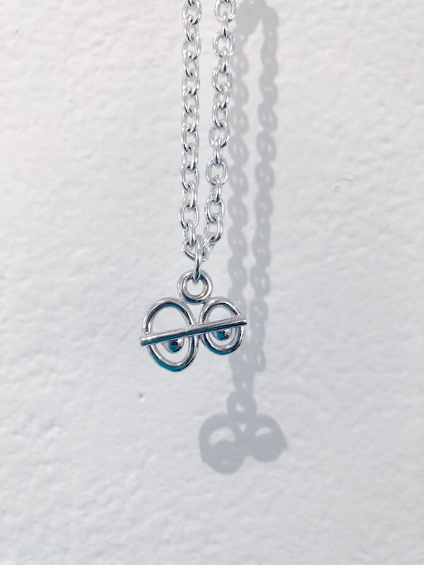 Image of eyeballs mini charm bracelet