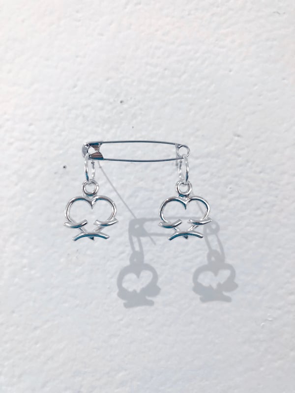 Image of lil erin wolf earrings