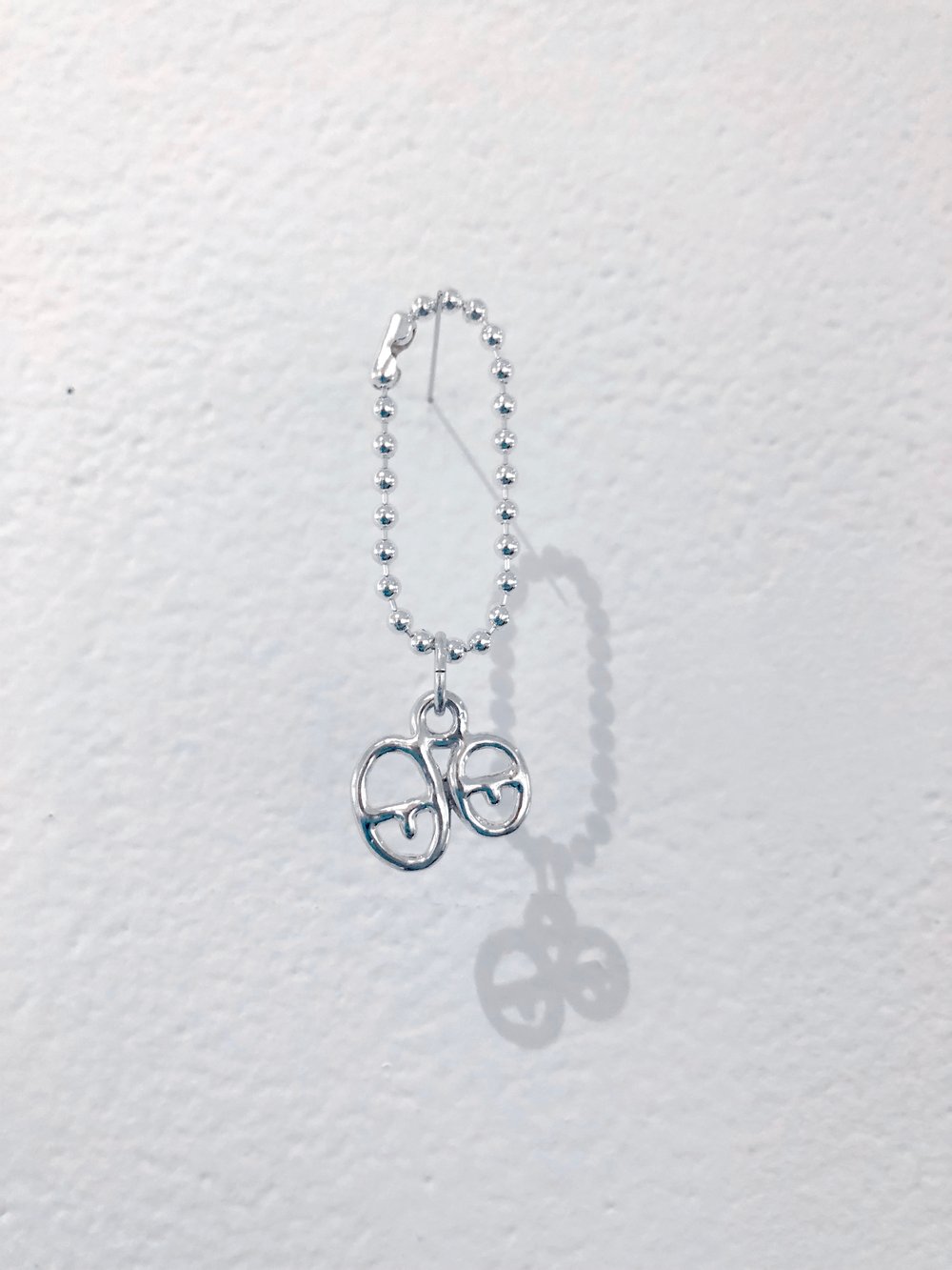 Image of fancy eyeballs keychain/hangtag