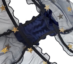 Image of LOLA Gold Stars Tulle Scrunchie knicker