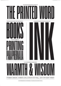 Bob Richardson & Alistair Hall Collections and Collaborations Poster