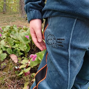 Image of Tracksuit Velour Embroidered Logo 