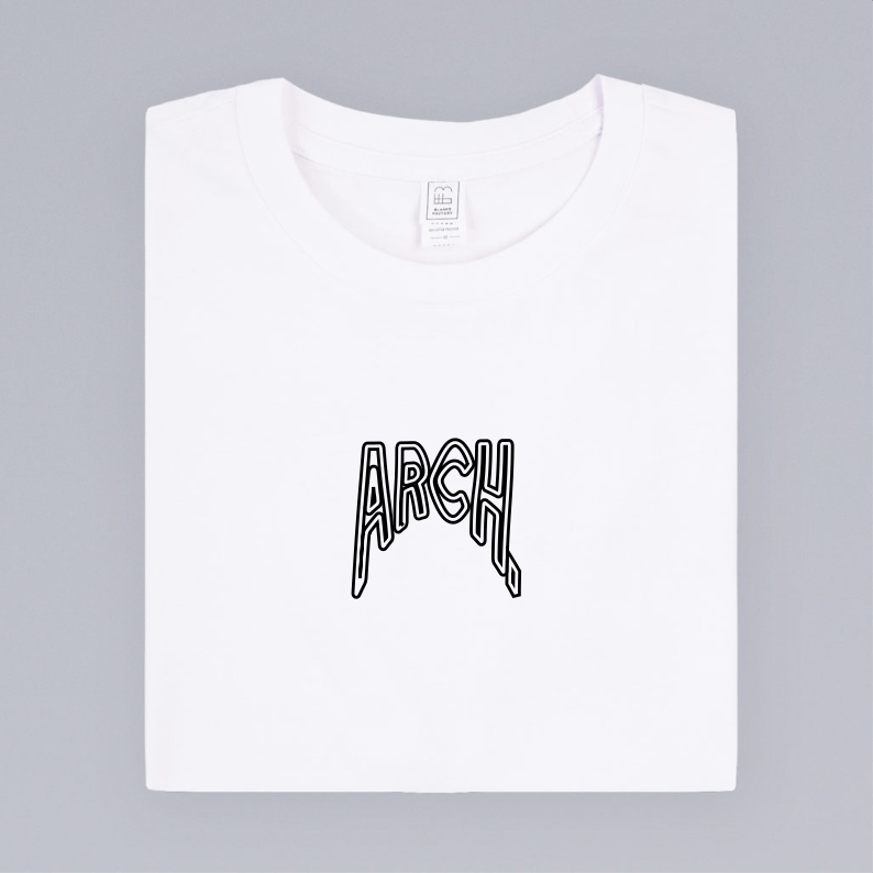 Image of Distorted Tshirt - White