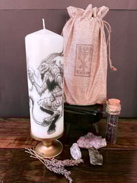 Krampus Large Candle