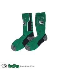 Image 2 of Harrison Logo Socks, Green