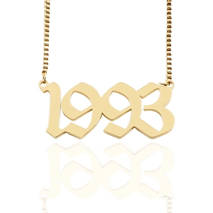 Image of Custom Year Chain 