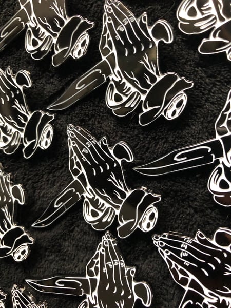 Image of HORRORGODS LOGO PIN 