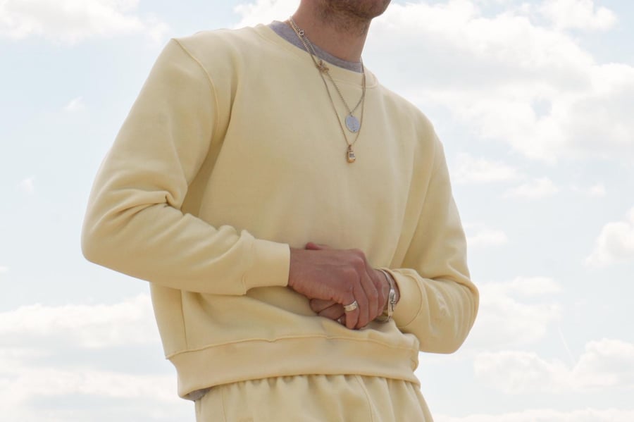 Image of FAEFAE LEMON CREAM SWEATER