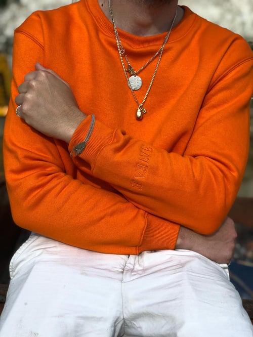 Image of FAEFAE BURNT ORANGE SWEATER