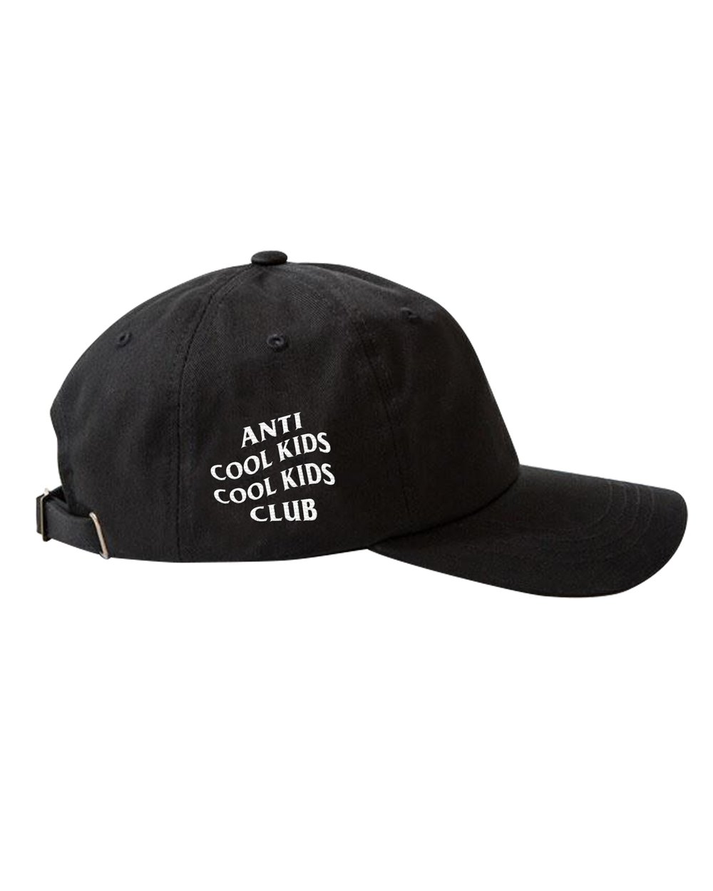 ANTI COOL KIDS DAD HAT BLACK