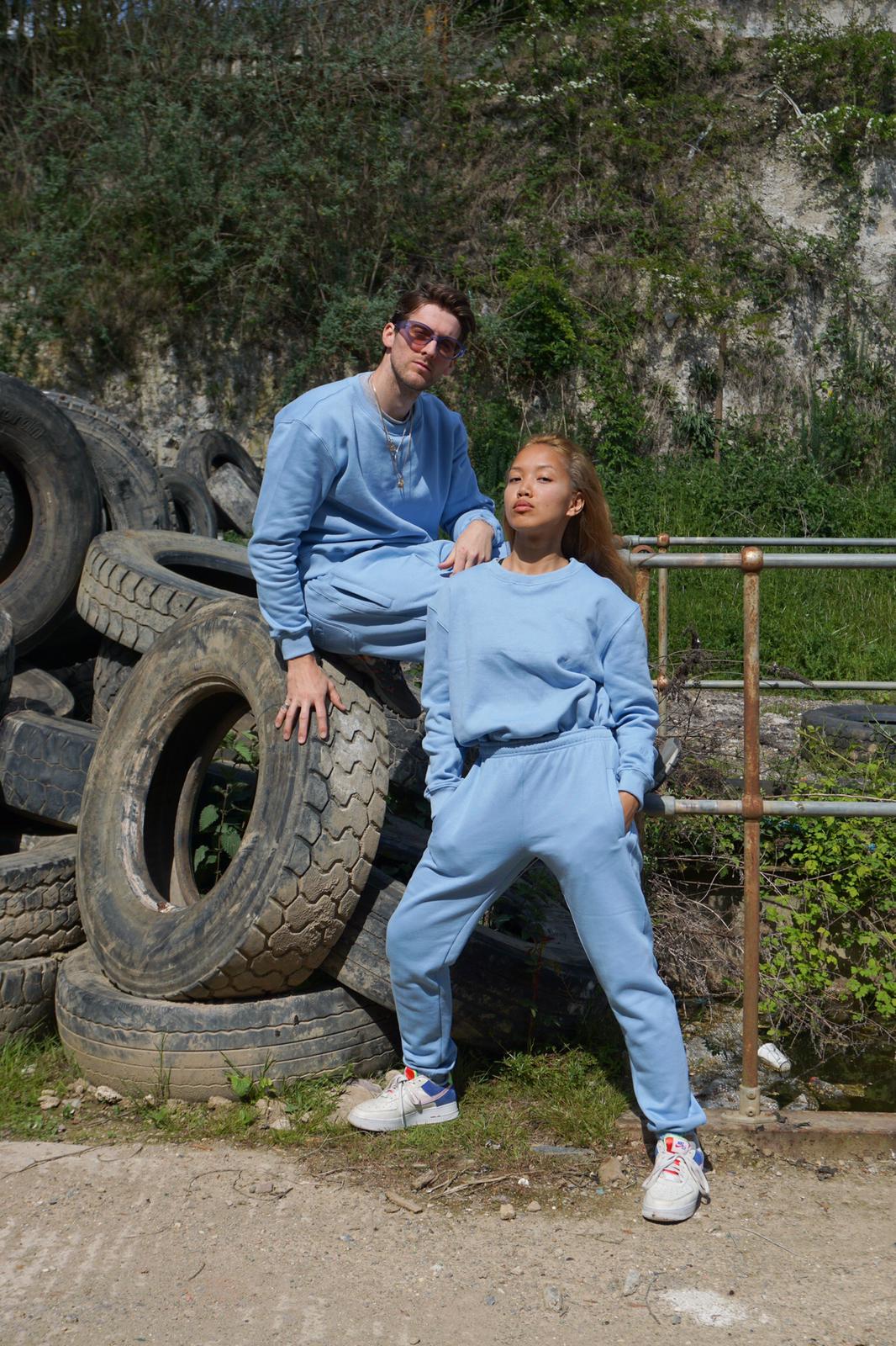 Baby 2024 blue sweatpants