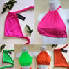   Bright Vibe Halter Tops 