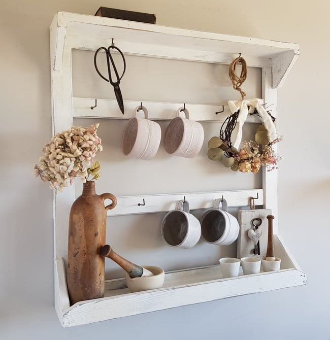 Wall Rack - White
