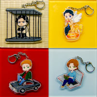 Image 2 of SPN Acrylic Keychains