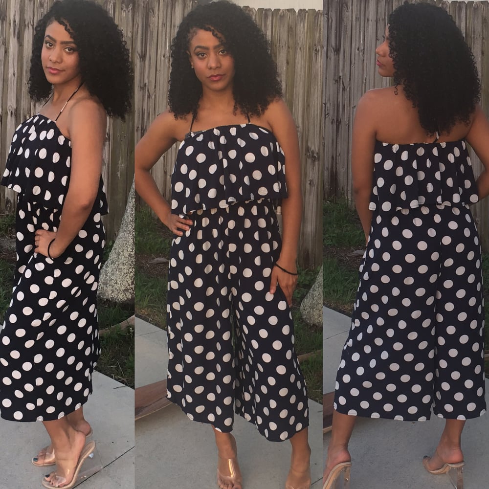 Image of Spotted on Vacay Jumpsuit 