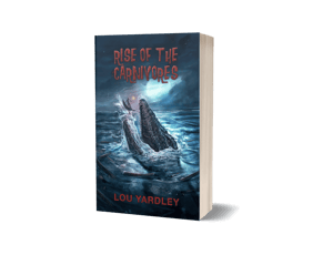 Image of Rise of The Carnivores - Lou Yardley with LTD Ed signed Book Mark