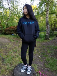 BLACK "CIRCUIT" HOODIE - WOMEN