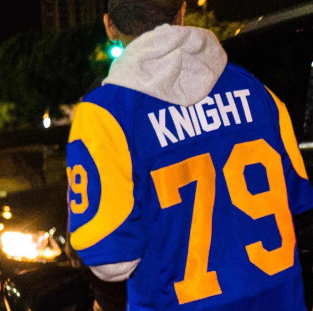 Image of Fabolous Marion “Suge” Knight Los Angeles Rams 