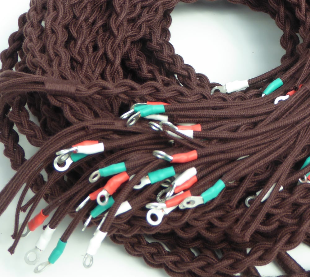 Image of Telephone Cords: Brown (£10.50 to £32.50)