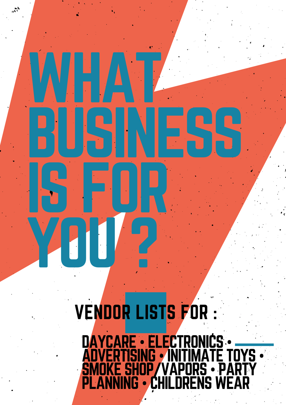 Image of What Business is for you?