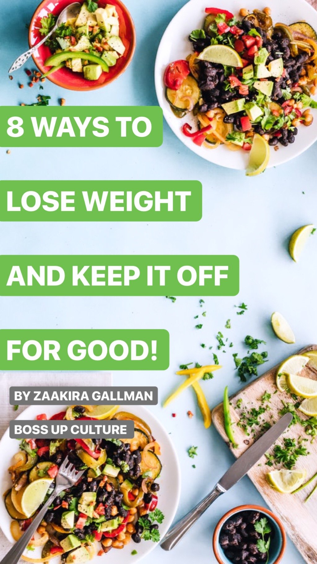 Image of 8 Ways to Lose Weight & Keep it Off For Good! - eBook