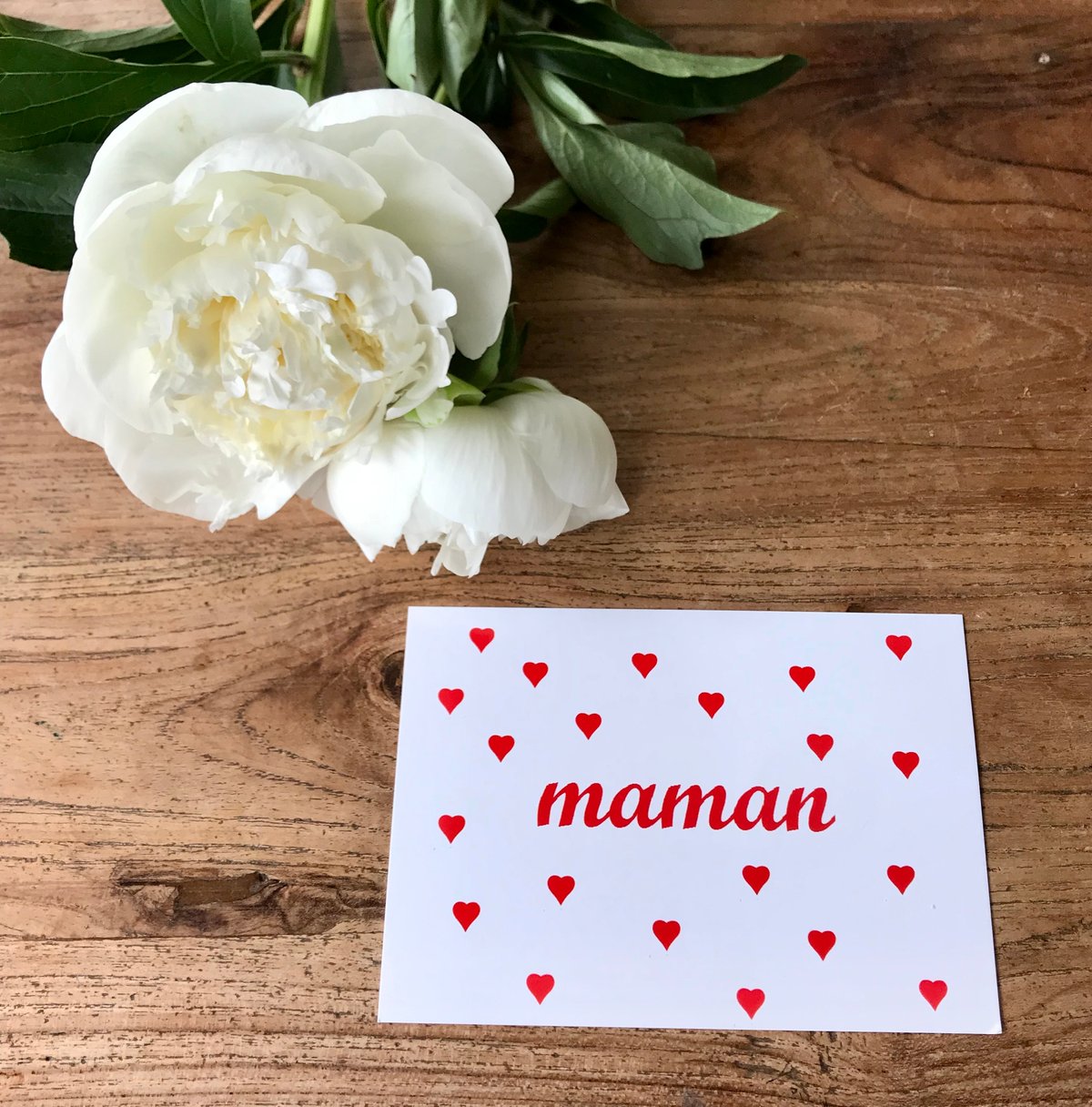 Image of Carte Maman ❤️/bonne fête maman 